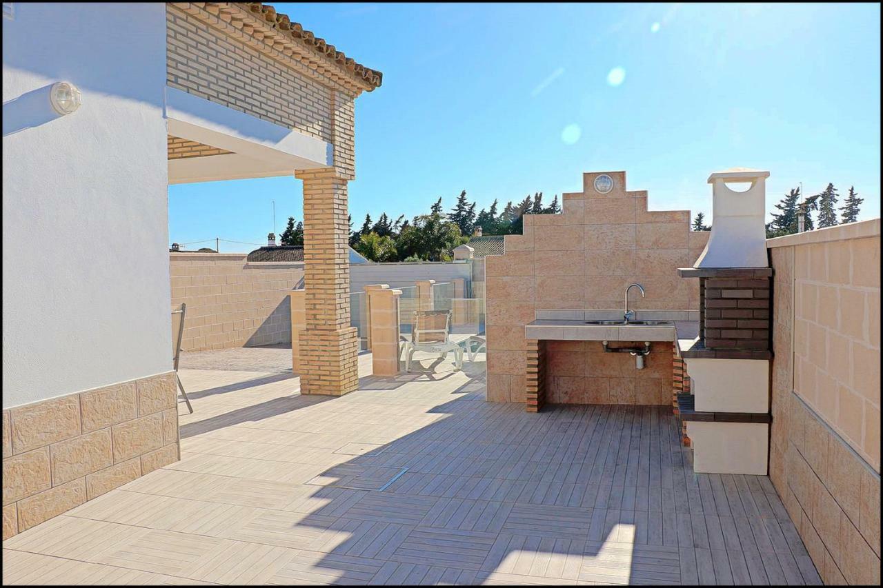Chalet Penuelas Con Piscina Conil De La Frontera Exterior photo